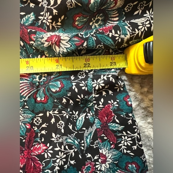 NWT About A Girl Pink and Green Boxy Blouse size XL (A106) - Picture 8 of 9